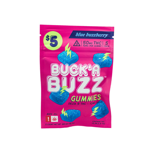 BUCK' A BUZZ GUMMIES - BLUE BUZZBERRY