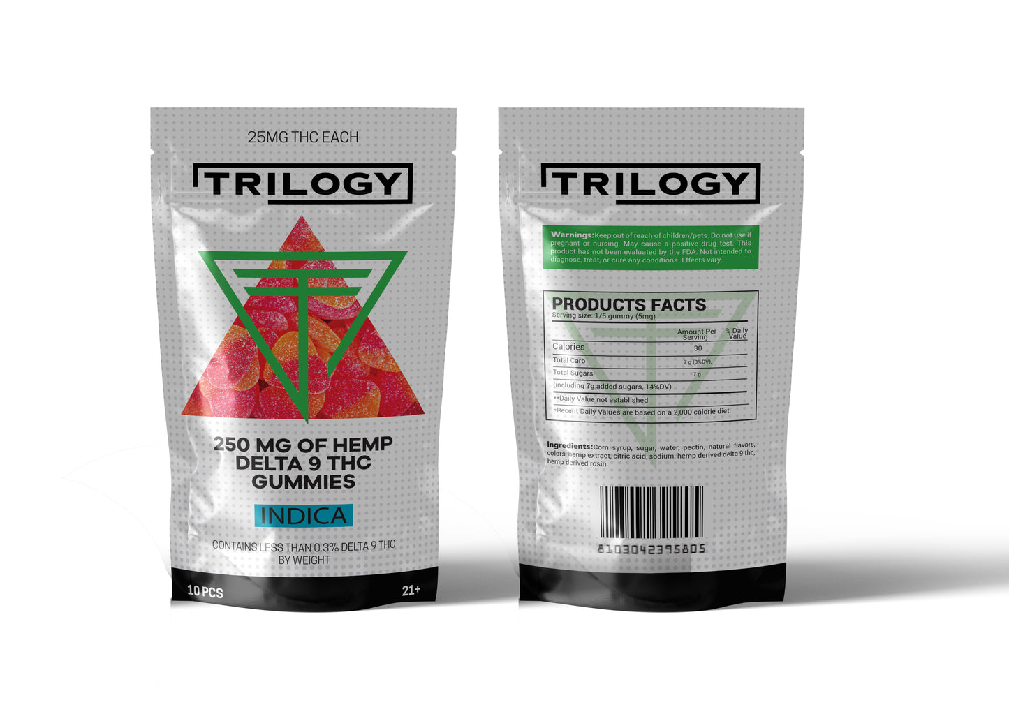 Trilogy Indica Gummies