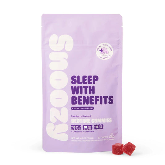 SNOOZY SLEEP WITH BENEFITS EXTRA STRENGTH GUMMIES