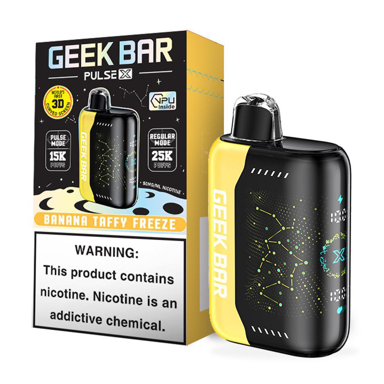 GEEK BAR PULSE X (25K) NICOTINE VAPES