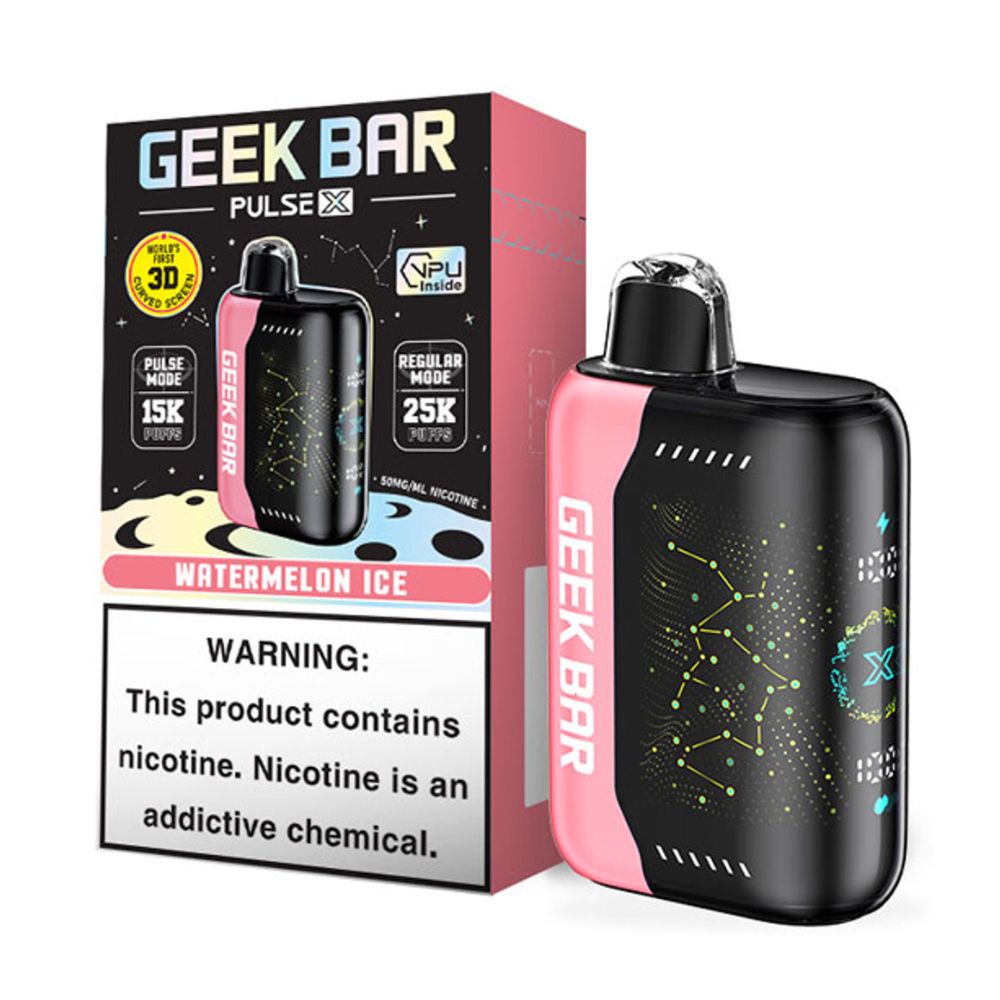 GEEK BAR PULSE X (25K) NICOTINE VAPES